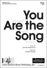 You Are the Song SSA choral sheet music cover